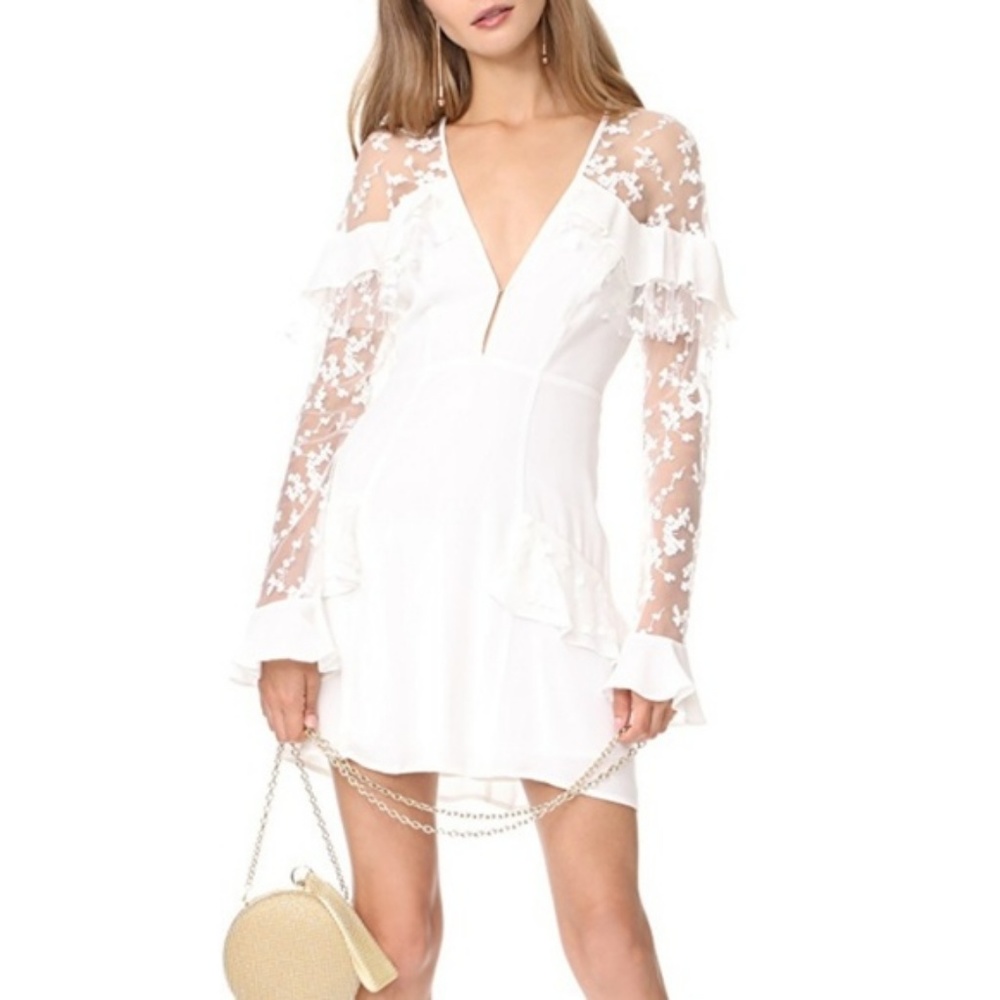 🚫SOLD🚫NWT FL&L ROSEBUD MINI DRESS M - Picture 3 of 7